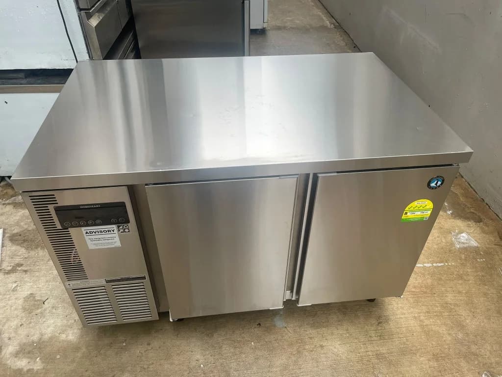 Used Hoshizaki RT-128MC-S 2-door commercial undercounter refrigerator purchased in Singapore